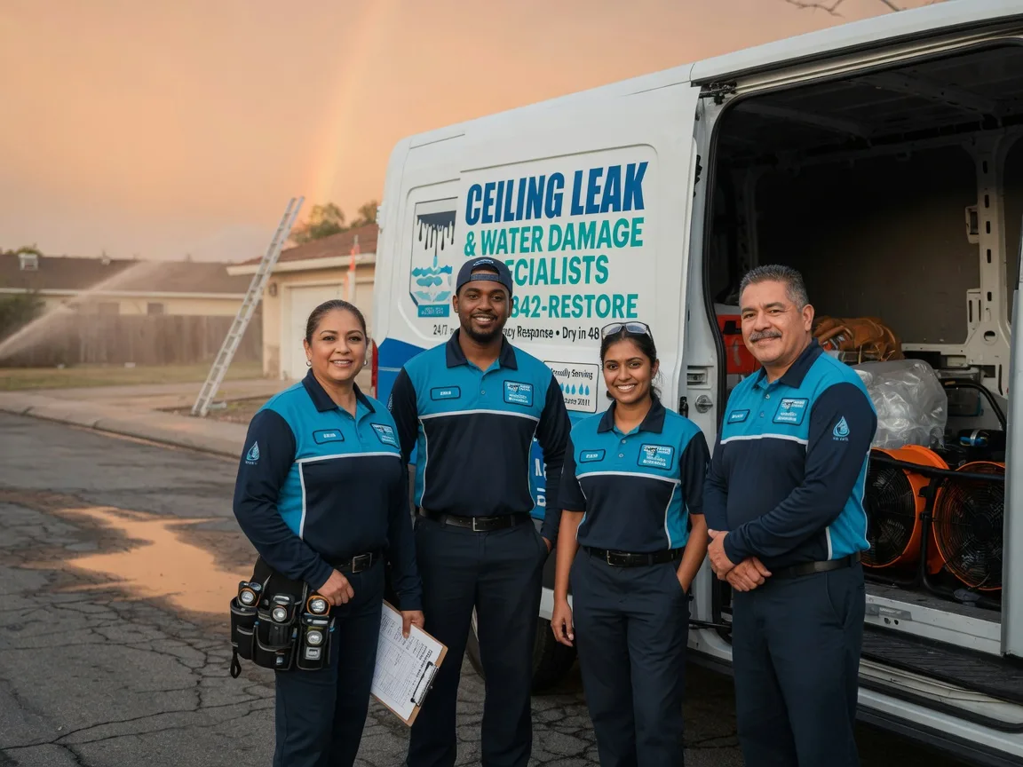 Ceiling Leak Cleanup company in Yorba Linda, CA