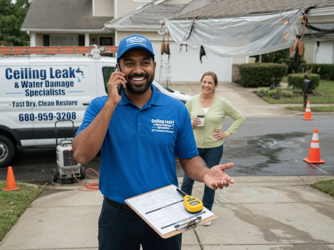Ceiling Leak Cleanup Yorba Linda, CA FAQs